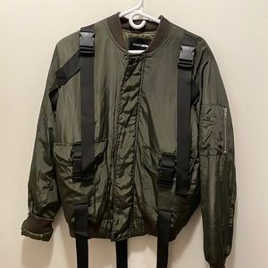 Green Bomber Jacket